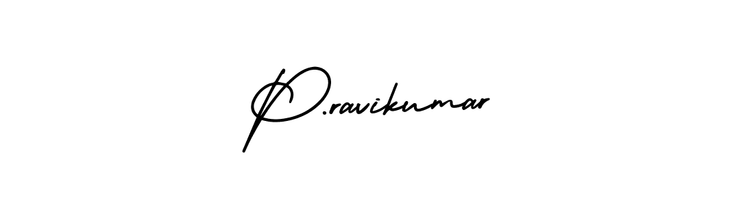 P.ravikumar stylish signature style. Best Handwritten Sign (AmerikaSignatureDemo-Regular) for my name. Handwritten Signature Collection Ideas for my name P.ravikumar. P.ravikumar signature style 3 images and pictures png