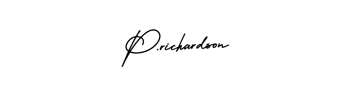 Check out images of Autograph of P.richardson name. Actor P.richardson Signature Style. AmerikaSignatureDemo-Regular is a professional sign style online. P.richardson signature style 3 images and pictures png