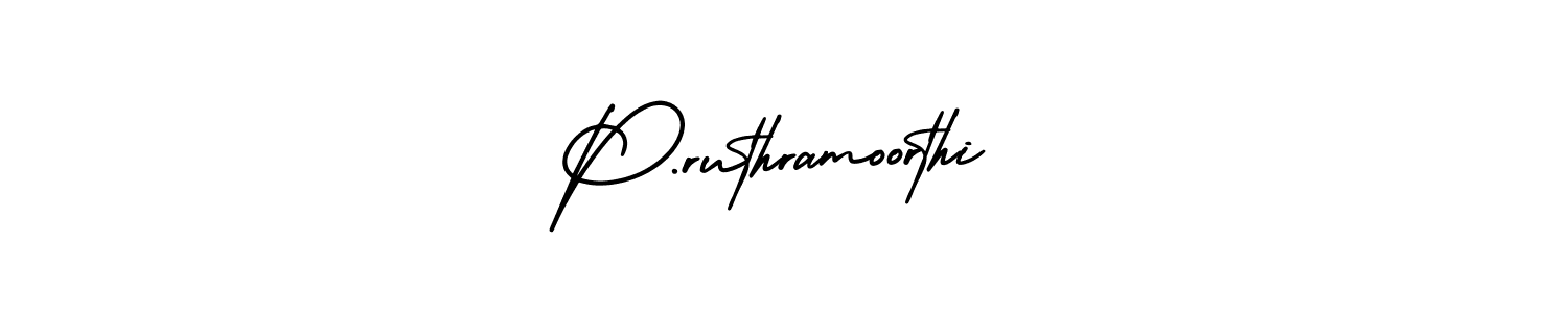 Once you've used our free online signature maker to create your best signature AmerikaSignatureDemo-Regular style, it's time to enjoy all of the benefits that P.ruthramoorthi name signing documents. P.ruthramoorthi signature style 3 images and pictures png