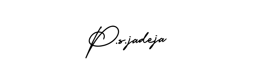 You can use this online signature creator to create a handwritten signature for the name P.s.jadeja. This is the best online autograph maker. P.s.jadeja signature style 3 images and pictures png