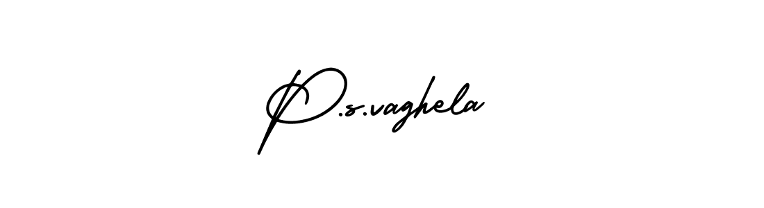 How to Draw P.s.vaghela signature style? AmerikaSignatureDemo-Regular is a latest design signature styles for name P.s.vaghela. P.s.vaghela signature style 3 images and pictures png