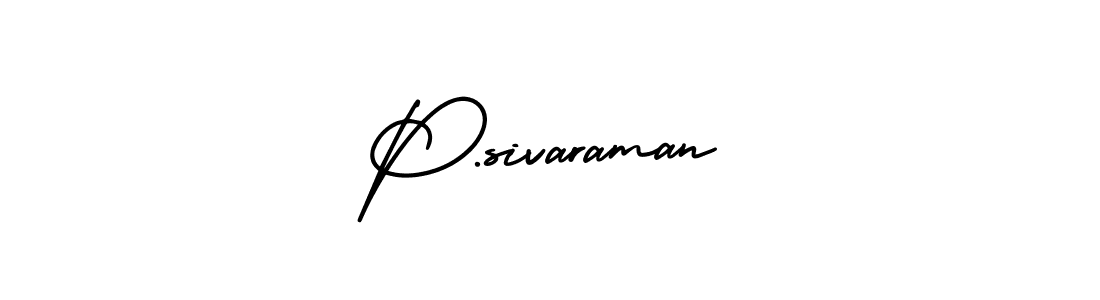How to Draw P.sivaraman signature style? AmerikaSignatureDemo-Regular is a latest design signature styles for name P.sivaraman. P.sivaraman signature style 3 images and pictures png