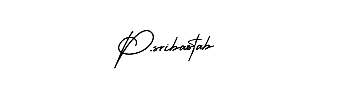 Best and Professional Signature Style for P.sribastab. AmerikaSignatureDemo-Regular Best Signature Style Collection. P.sribastab signature style 3 images and pictures png