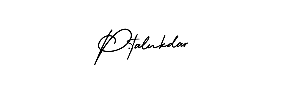 Once you've used our free online signature maker to create your best signature AmerikaSignatureDemo-Regular style, it's time to enjoy all of the benefits that P.talukdar name signing documents. P.talukdar signature style 3 images and pictures png