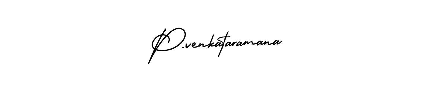 Check out images of Autograph of P.venkataramana name. Actor P.venkataramana Signature Style. AmerikaSignatureDemo-Regular is a professional sign style online. P.venkataramana signature style 3 images and pictures png