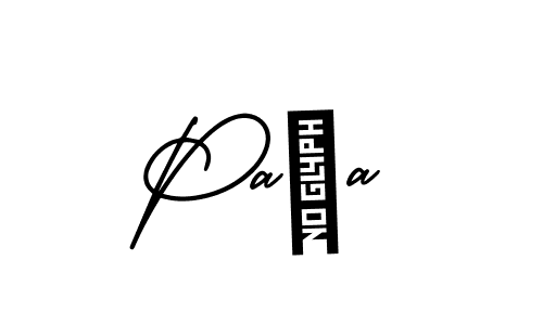 Create a beautiful signature design for name Paşa. With this signature (AmerikaSignatureDemo-Regular) fonts, you can make a handwritten signature for free. Paşa signature style 3 images and pictures png