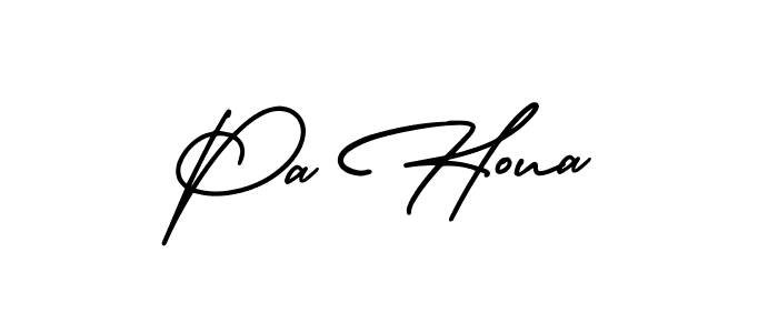 See photos of Pa Houa official signature by Spectra . Check more albums & portfolios. Read reviews & check more about AmerikaSignatureDemo-Regular font. Pa Houa signature style 3 images and pictures png