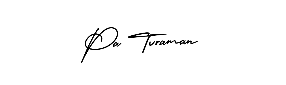 Design your own signature with our free online signature maker. With this signature software, you can create a handwritten (AmerikaSignatureDemo-Regular) signature for name Pa Tvraman. Pa Tvraman signature style 3 images and pictures png