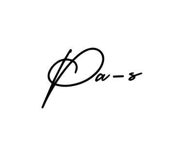 AmerikaSignatureDemo-Regular is a professional signature style that is perfect for those who want to add a touch of class to their signature. It is also a great choice for those who want to make their signature more unique. Get Pa-s name to fancy signature for free. Pa-s signature style 3 images and pictures png
