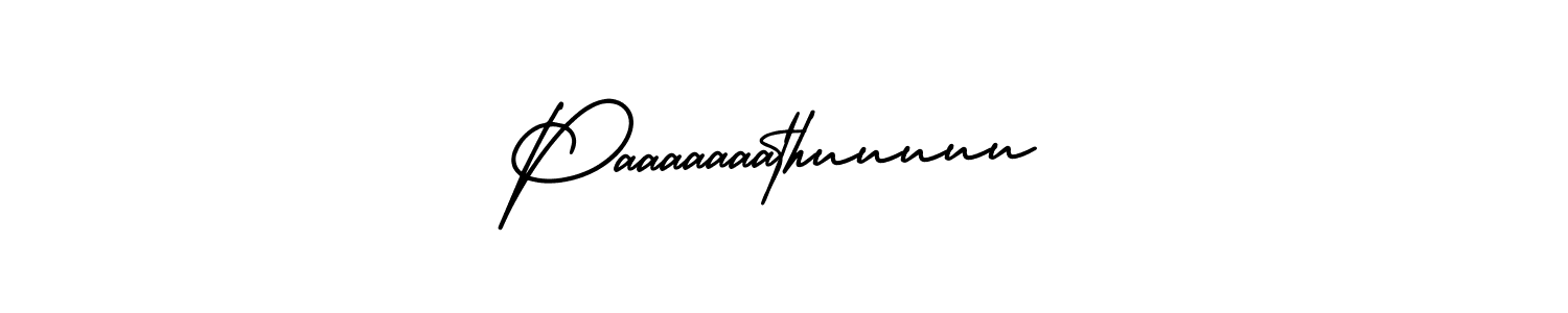 Paaaaaaathuuuuu stylish signature style. Best Handwritten Sign (AmerikaSignatureDemo-Regular) for my name. Handwritten Signature Collection Ideas for my name Paaaaaaathuuuuu. Paaaaaaathuuuuu signature style 3 images and pictures png