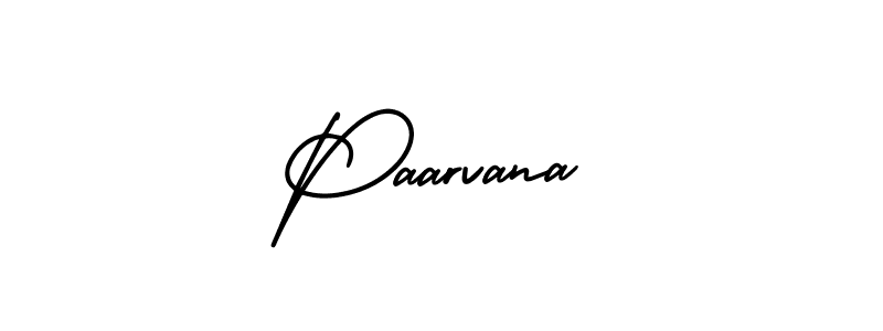 if you are searching for the best signature style for your name Paarvana. so please give up your signature search. here we have designed multiple signature styles  using AmerikaSignatureDemo-Regular. Paarvana signature style 3 images and pictures png