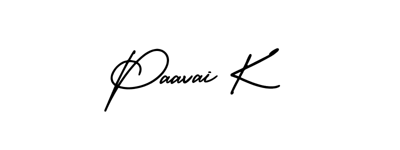 Best and Professional Signature Style for Paavai K. AmerikaSignatureDemo-Regular Best Signature Style Collection. Paavai K signature style 3 images and pictures png