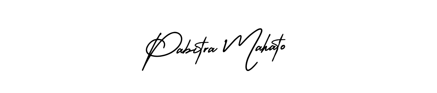 It looks lik you need a new signature style for name Pabitra Mahato. Design unique handwritten (AmerikaSignatureDemo-Regular) signature with our free signature maker in just a few clicks. Pabitra Mahato signature style 3 images and pictures png