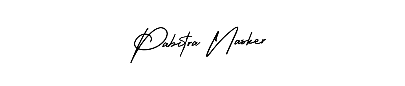 Best and Professional Signature Style for Pabitra Nasker. AmerikaSignatureDemo-Regular Best Signature Style Collection. Pabitra Nasker signature style 3 images and pictures png
