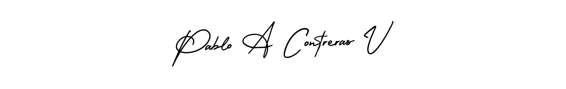 Check out images of Autograph of Pablo A Contreras V name. Actor Pablo A Contreras V Signature Style. AmerikaSignatureDemo-Regular is a professional sign style online. Pablo A Contreras V signature style 3 images and pictures png