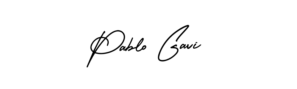 How to make Pablo Gavi signature? AmerikaSignatureDemo-Regular is a professional autograph style. Create handwritten signature for Pablo Gavi name. Pablo Gavi signature style 3 images and pictures png