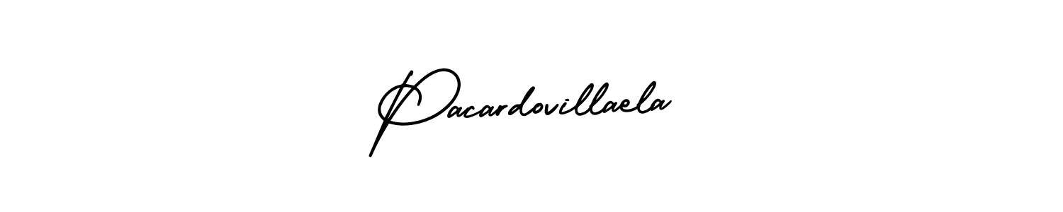 Pacardovillaela stylish signature style. Best Handwritten Sign (AmerikaSignatureDemo-Regular) for my name. Handwritten Signature Collection Ideas for my name Pacardovillaela. Pacardovillaela signature style 3 images and pictures png