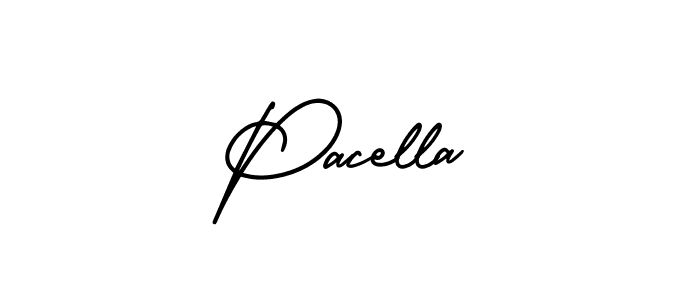 How to make Pacella signature? AmerikaSignatureDemo-Regular is a professional autograph style. Create handwritten signature for Pacella name. Pacella signature style 3 images and pictures png