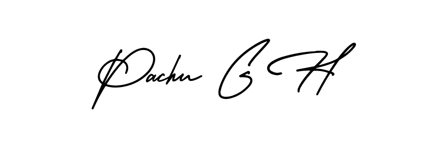 See photos of Pachu G H official signature by Spectra . Check more albums & portfolios. Read reviews & check more about AmerikaSignatureDemo-Regular font. Pachu G H signature style 3 images and pictures png