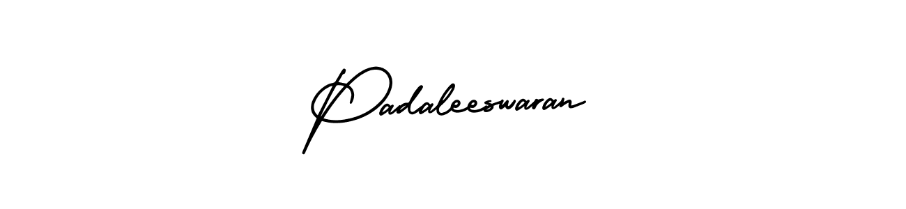 It looks lik you need a new signature style for name Padaleeswaran. Design unique handwritten (AmerikaSignatureDemo-Regular) signature with our free signature maker in just a few clicks. Padaleeswaran signature style 3 images and pictures png