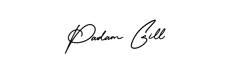 See photos of Padam Gill official signature by Spectra . Check more albums & portfolios. Read reviews & check more about AmerikaSignatureDemo-Regular font. Padam Gill signature style 3 images and pictures png