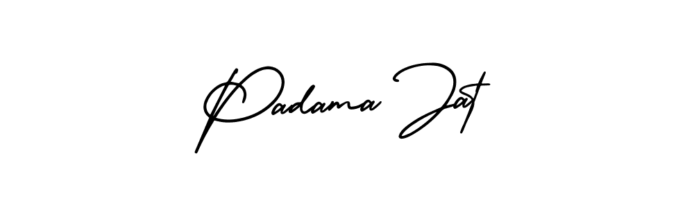 Once you've used our free online signature maker to create your best signature AmerikaSignatureDemo-Regular style, it's time to enjoy all of the benefits that Padama Jat name signing documents. Padama Jat signature style 3 images and pictures png