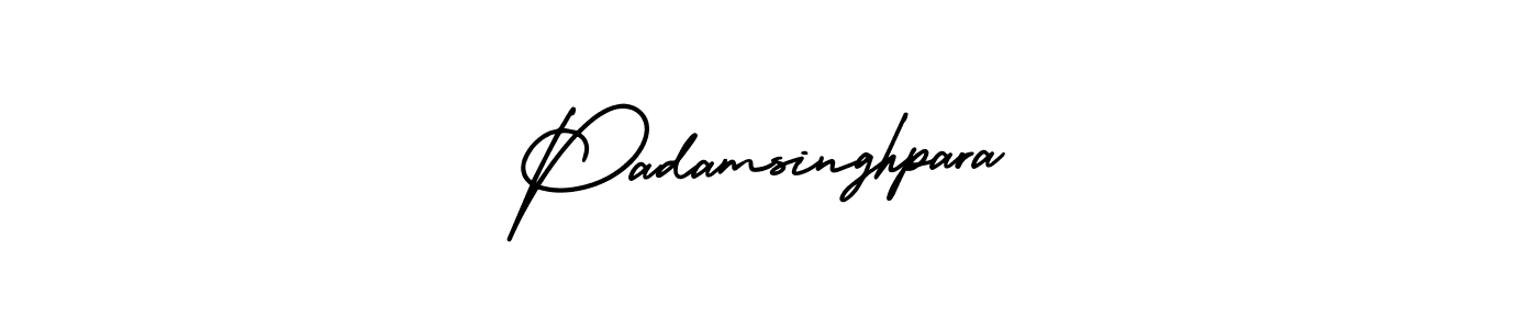 You can use this online signature creator to create a handwritten signature for the name Padamsinghpara. This is the best online autograph maker. Padamsinghpara signature style 3 images and pictures png