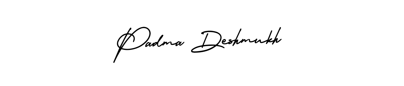 Also we have Padma Deshmukh name is the best signature style. Create professional handwritten signature collection using AmerikaSignatureDemo-Regular autograph style. Padma Deshmukh signature style 3 images and pictures png