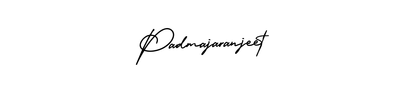 The best way (AmerikaSignatureDemo-Regular) to make a short signature is to pick only two or three words in your name. The name Padmajaranjeet include a total of six letters. For converting this name. Padmajaranjeet signature style 3 images and pictures png