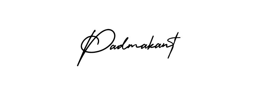 Design your own signature with our free online signature maker. With this signature software, you can create a handwritten (AmerikaSignatureDemo-Regular) signature for name Padmakant. Padmakant signature style 3 images and pictures png