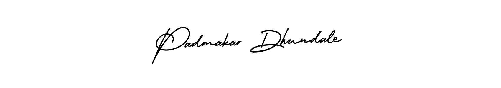 Similarly AmerikaSignatureDemo-Regular is the best handwritten signature design. Signature creator online .You can use it as an online autograph creator for name Padmakar Dhundale. Padmakar Dhundale signature style 3 images and pictures png