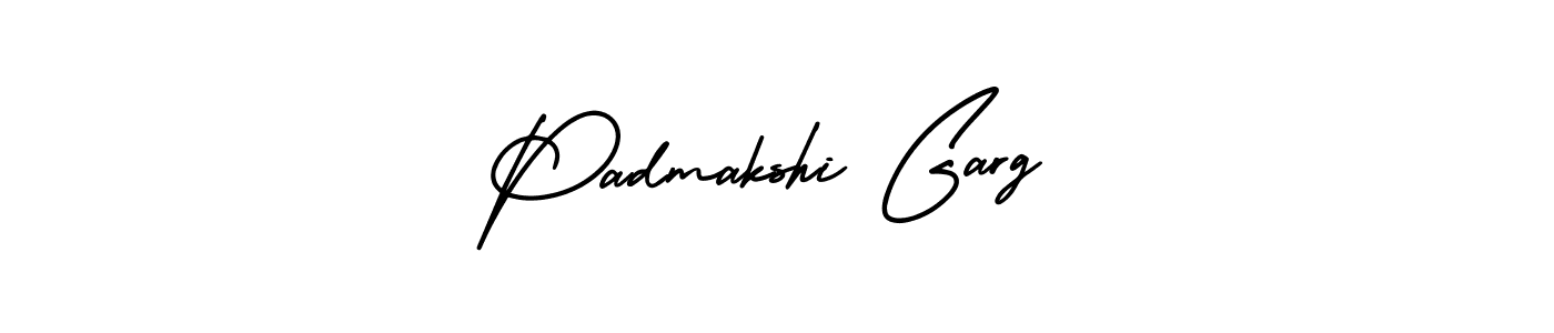 AmerikaSignatureDemo-Regular is a professional signature style that is perfect for those who want to add a touch of class to their signature. It is also a great choice for those who want to make their signature more unique. Get Padmakshi Garg name to fancy signature for free. Padmakshi Garg signature style 3 images and pictures png