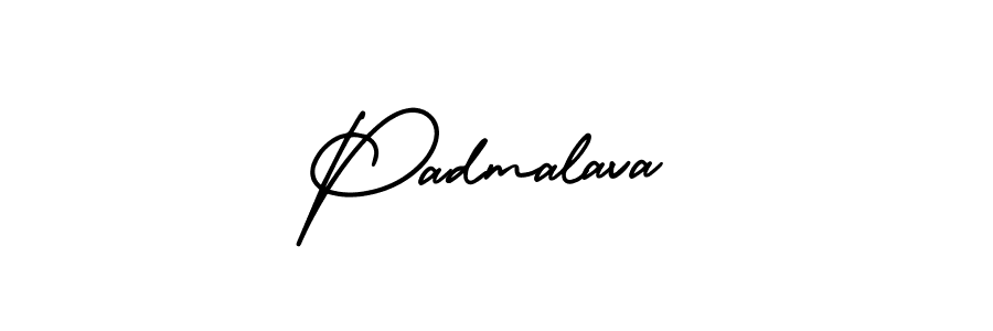 Make a beautiful signature design for name Padmalava. Use this online signature maker to create a handwritten signature for free. Padmalava signature style 3 images and pictures png