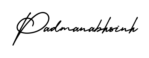 Stand out with a creative autograph for Padmanabhsinh. The AmerikaSignatureDemo-Regular styling blends modern aesthetics with classic signature flourishes. Padmanabhsinh signature style 3 images and pictures png