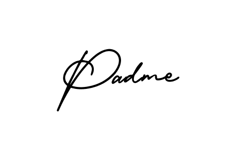 The best way (AmerikaSignatureDemo-Regular) to make a short signature is to pick only two or three words in your name. The name Padme include a total of six letters. For converting this name. Padme signature style 3 images and pictures png