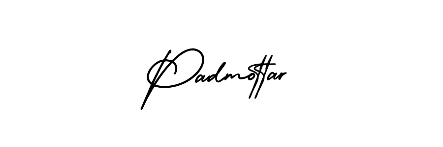 It looks lik you need a new signature style for name Padmottar. Design unique handwritten (AmerikaSignatureDemo-Regular) signature with our free signature maker in just a few clicks. Padmottar signature style 3 images and pictures png