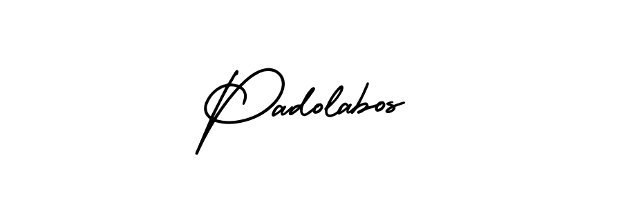 How to Draw Padolabos signature style? AmerikaSignatureDemo-Regular is a latest design signature styles for name Padolabos. Padolabos signature style 3 images and pictures png