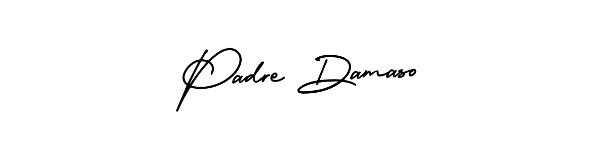 Similarly AmerikaSignatureDemo-Regular is the best handwritten signature design. Signature creator online .You can use it as an online autograph creator for name Padre Damaso. Padre Damaso signature style 3 images and pictures png