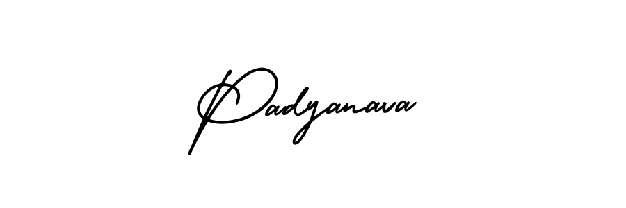 Make a beautiful signature design for name Padyanava. With this signature (AmerikaSignatureDemo-Regular) style, you can create a handwritten signature for free. Padyanava signature style 3 images and pictures png