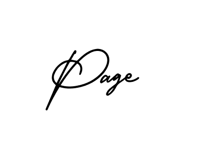 Use a signature maker to create a handwritten signature online. With this signature software, you can design (AmerikaSignatureDemo-Regular) your own signature for name Page. Page signature style 3 images and pictures png