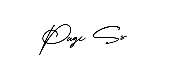 Make a beautiful signature design for name Pagi Ss. Use this online signature maker to create a handwritten signature for free. Pagi Ss signature style 3 images and pictures png