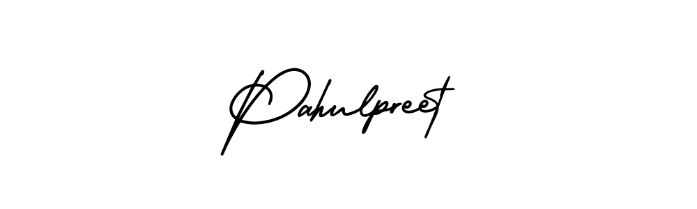 Pahulpreet stylish signature style. Best Handwritten Sign (AmerikaSignatureDemo-Regular) for my name. Handwritten Signature Collection Ideas for my name Pahulpreet. Pahulpreet signature style 3 images and pictures png