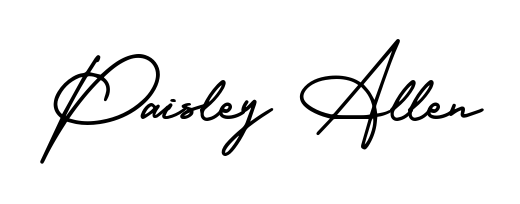 Create an unforgettable impression when signing with Paisley Allen name styled in AmerikaSignatureDemo-Regular typography. 100% free online generator. Paisley Allen signature style 3 images and pictures png