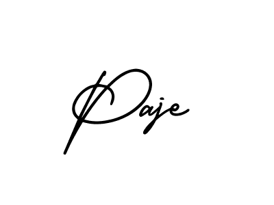 Best and Professional Signature Style for Paje. AmerikaSignatureDemo-Regular Best Signature Style Collection. Paje signature style 3 images and pictures png