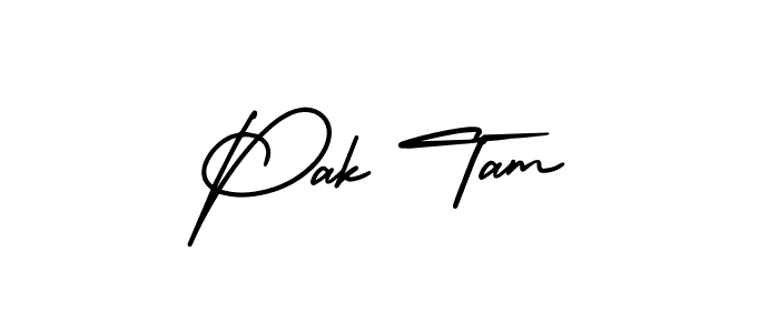 Best and Professional Signature Style for Pak Tam. AmerikaSignatureDemo-Regular Best Signature Style Collection. Pak Tam signature style 3 images and pictures png