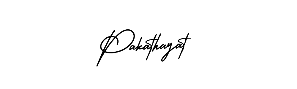 It looks lik you need a new signature style for name Pakathayat. Design unique handwritten (AmerikaSignatureDemo-Regular) signature with our free signature maker in just a few clicks. Pakathayat signature style 3 images and pictures png