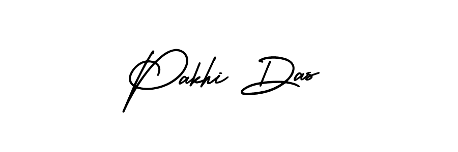 Use a signature maker to create a handwritten signature online. With this signature software, you can design (AmerikaSignatureDemo-Regular) your own signature for name Pakhi Das. Pakhi Das signature style 3 images and pictures png