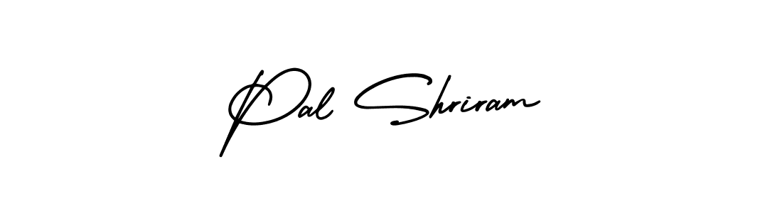 Design your own signature with our free online signature maker. With this signature software, you can create a handwritten (AmerikaSignatureDemo-Regular) signature for name Pal Shriram. Pal Shriram signature style 3 images and pictures png