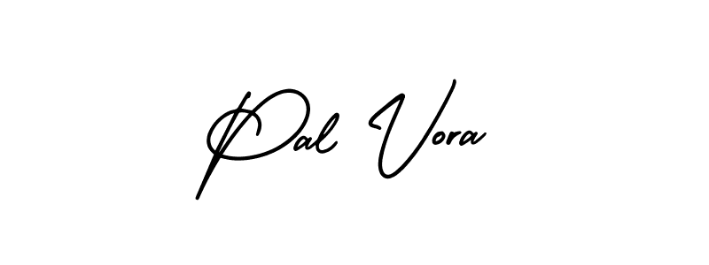 Also You can easily find your signature by using the search form. We will create Pal Vora name handwritten signature images for you free of cost using AmerikaSignatureDemo-Regular sign style. Pal Vora signature style 3 images and pictures png