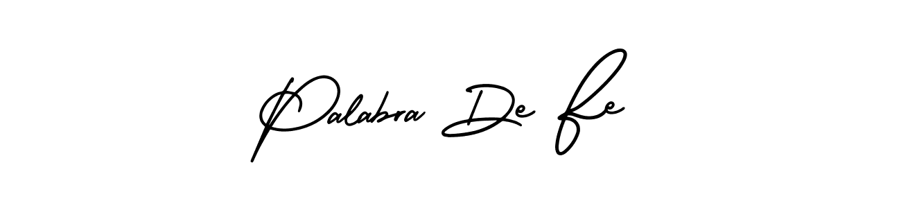Best and Professional Signature Style for Palabra De Fe. AmerikaSignatureDemo-Regular Best Signature Style Collection. Palabra De Fe signature style 3 images and pictures png